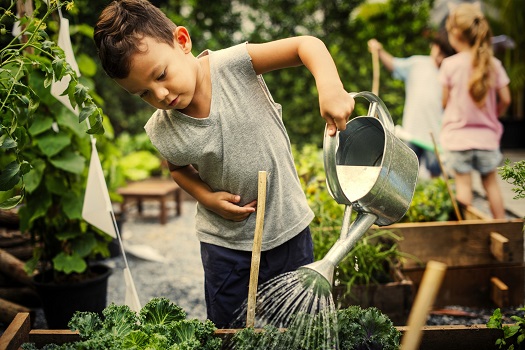 Children Farming